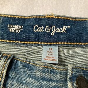 Cat & Jack Light Blue Straight Jeans